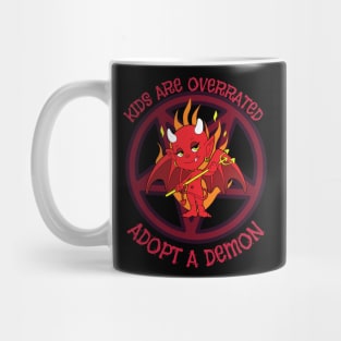 Kids Are Overrated, Adopt a Demon Mug